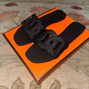 Hermes Sandals Authentic Aloha Matte Shoes